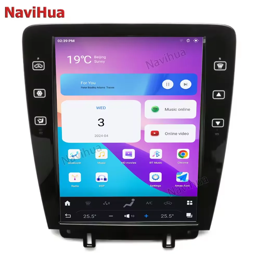 Автомагнитола Navihua, мультимедийный стерео-видеоплеер на Android 13, 12,1 дюйма, с GPS, для Ford Mustang 2009-2013
Автомагнитола Navihua, мультимедийный стерео-видеоплеер на Android 13, 12,1 дюйма, с GPS, для Ford Mustang 2009-2013