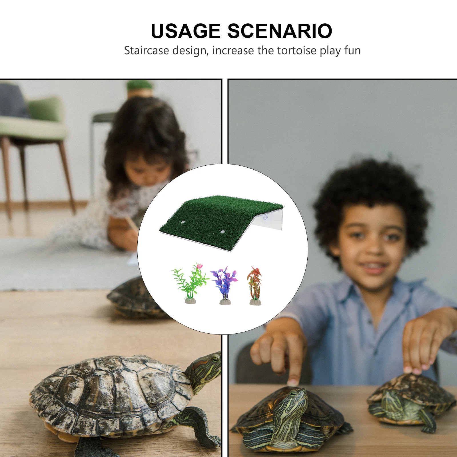 1 Set Tortoise Basking Platform Plastic Artificial Lawn For Turtle Tank Decor Fish Tank Platform Reptile Terraces Pet Supplies
1 Set Tortoise Basking Platform Plastic Artificial Lawn For Turtle Tank Decor Fish Tank Platform Reptile Terraces Pet Supplies