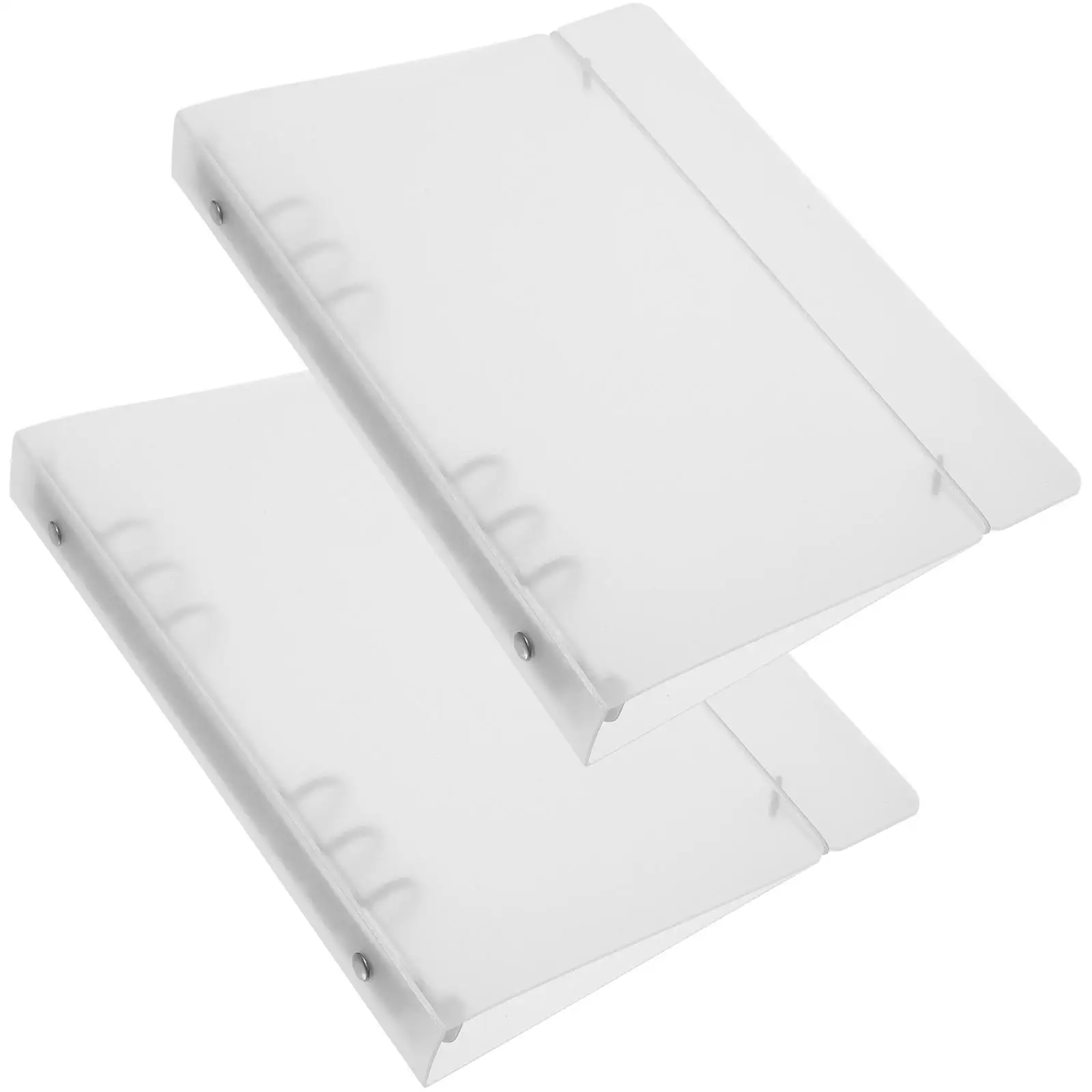2 Pcs A5 Binders Notebook Cover Clear Folder Loose Leaf Planner Kawaii Binder Storage Files Document Organizer PP Material
2 Pcs A5 Binders Notebook Cover Clear Folder Loose Leaf Planner Kawaii Binder Storage Files Document Organizer PP Material