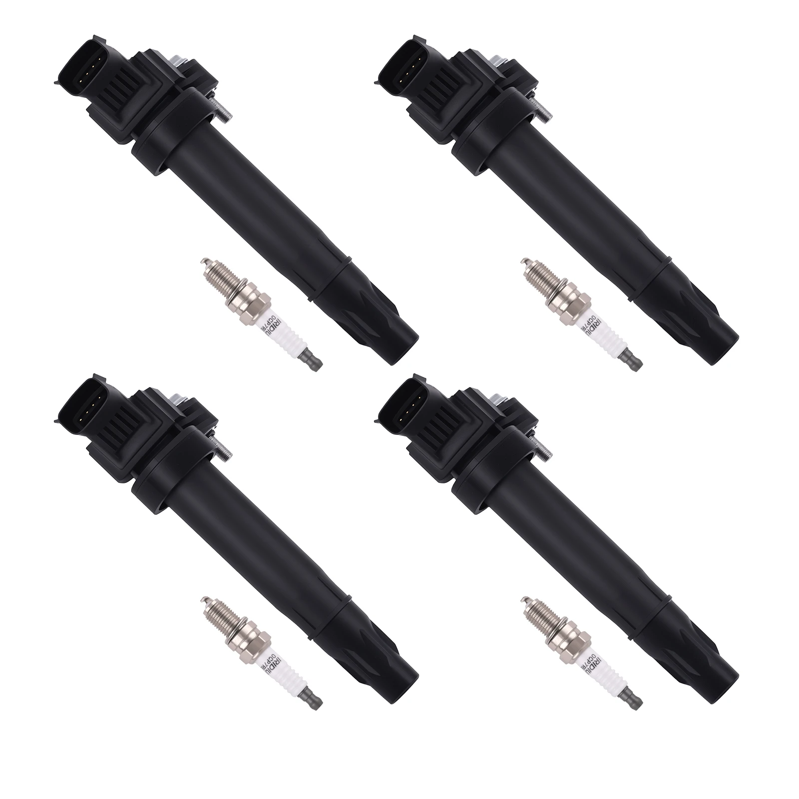 Ignition Coil Set & Iridium Spark Plug Kit for Chevrolet Spark L4 1.2L 2013-2015
Ignition Coil Set & Iridium Spark Plug Kit for Chevrolet Spark L4 1.2L 2013-2015