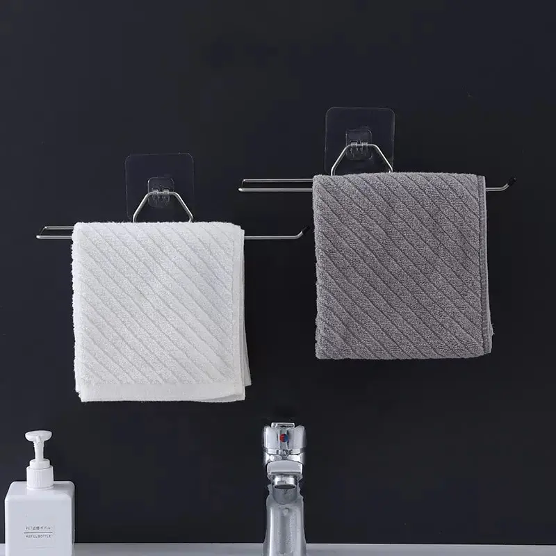 Stainless Steel Punch-Free Kitchen Bathroom Roll Paper Towel Rack Iron Rack Lazy Rag Bracket
Stainless Steel Punch-Free Kitchen Bathroom Roll Paper Towel Rack Iron Rack Lazy Rag Bracket