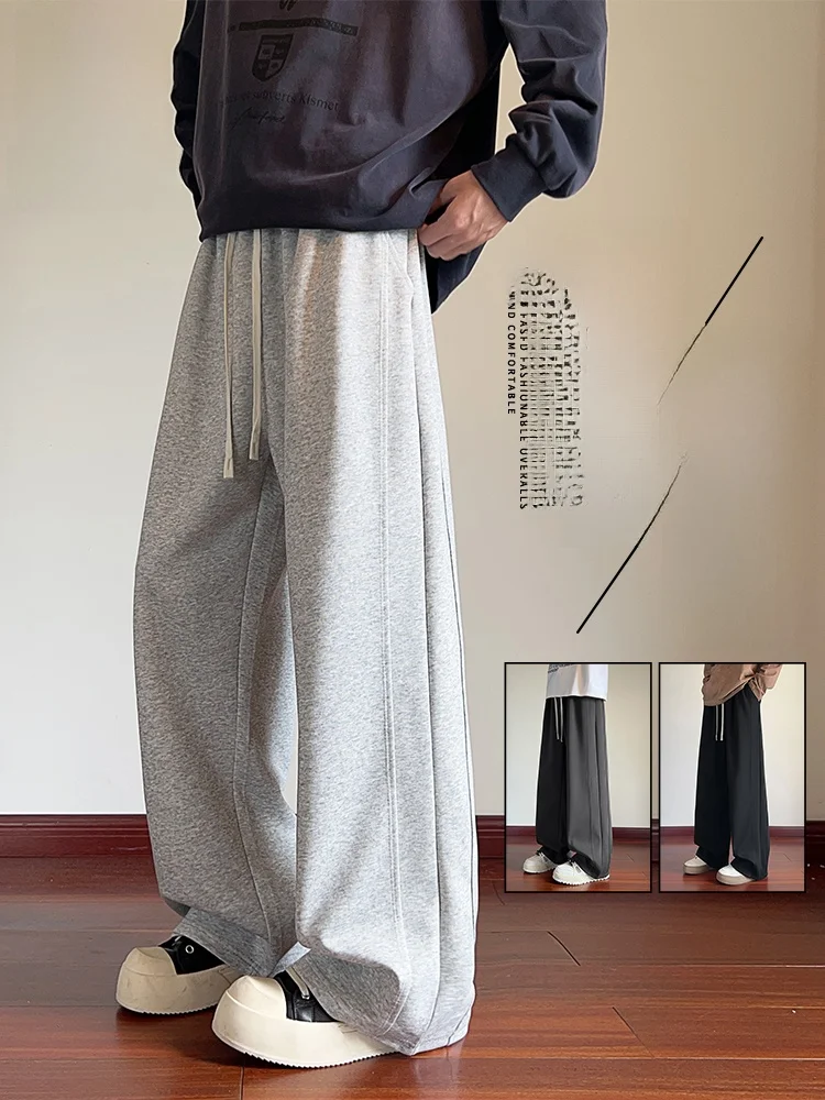 PaulFrank Men's Loose Straight Leg Casual Pants Autumn 2025 Wide Leg Drapey Comfortable Sports Trousers Casual Faion
PaulFrank Men's Loose Straight Leg Casual Pants Autumn 2025 Wide Leg Drapey Comfortable Sports Trousers Casual Faion