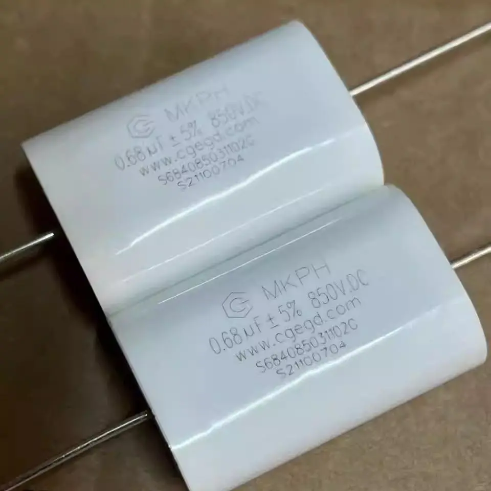 10pcs/Brand new MKPH 0.68UF 850V 685J thick copper pin IGBT non-inductive snubber capacitor
10pcs/Brand new MKPH 0.68UF 850V 685J thick copper pin IGBT non-inductive snubber capacitor