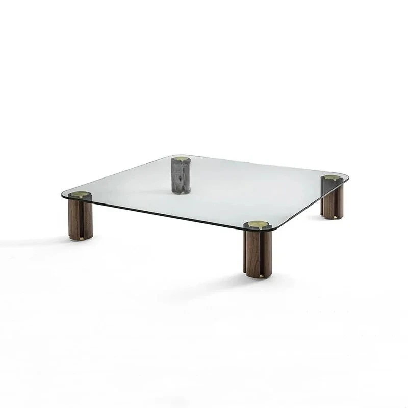 Modern model room living room minimalist creative glass coffee table, Italian light luxury fashion, low table
Modern model room living room minimalist creative glass coffee table, Italian light luxury fashion, low table