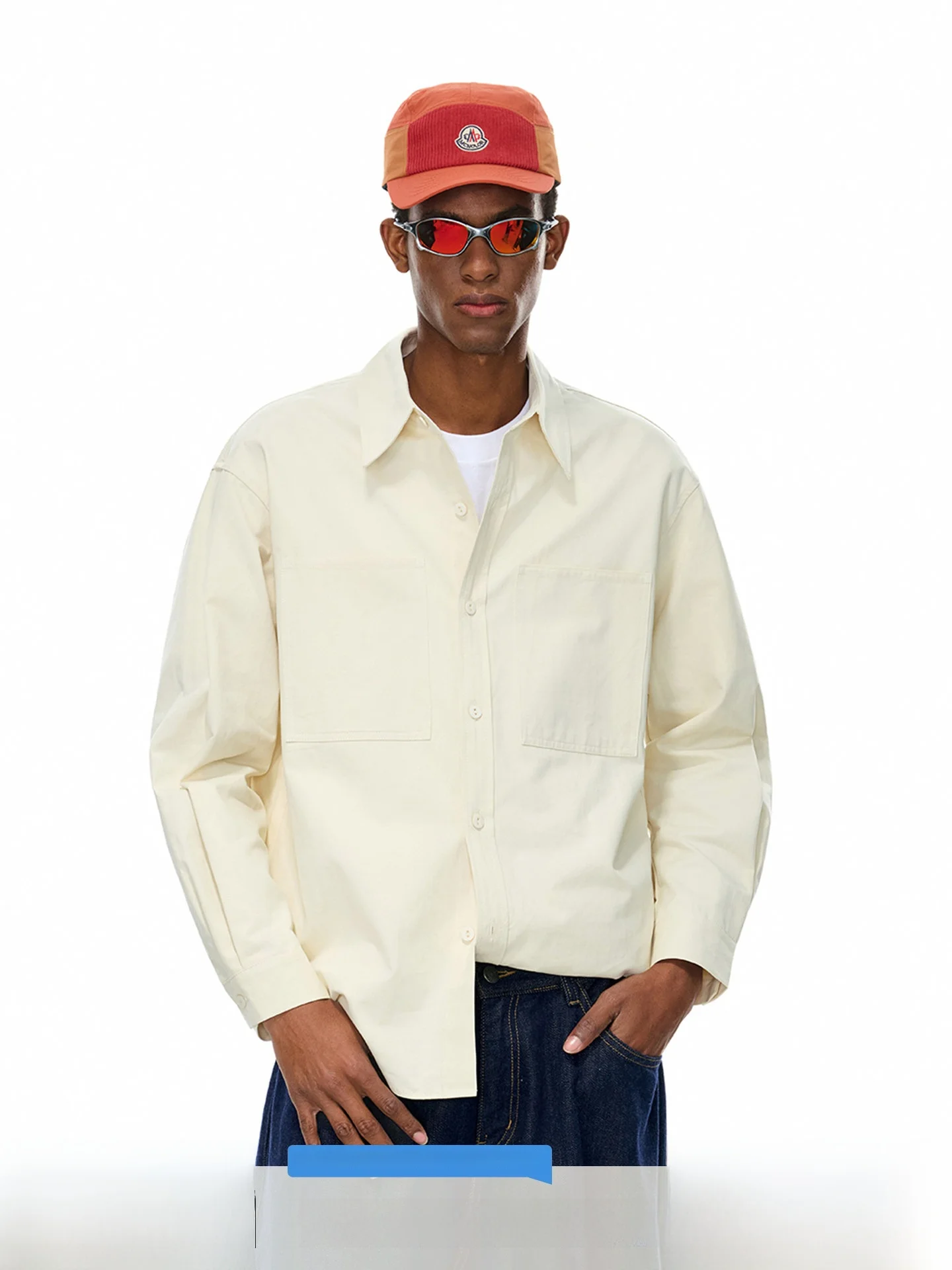 Artannie American Casual Loose Fit Long Sleeve Pure Cotton Workwear Shirt Double Pocket Button up Spring Autumn Commute Shirt
Artannie American Casual Loose Fit Long Sleeve Pure Cotton Workwear Shirt Double Pocket Button up Spring Autumn Commute Shirt