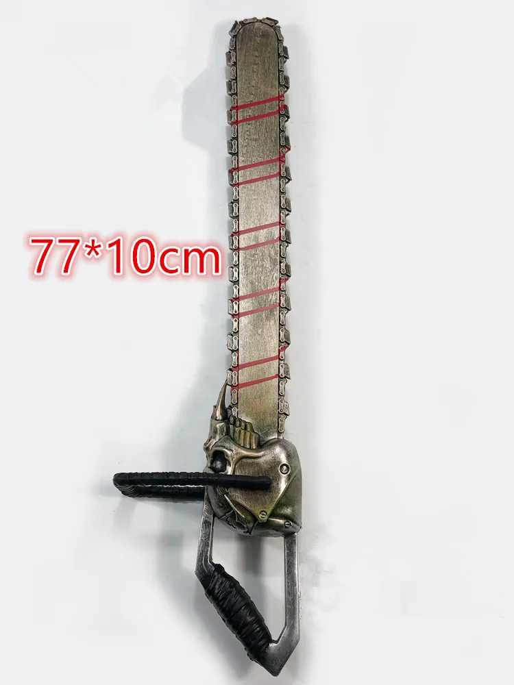 Scary s Halloween Prop Surprise Scary Saws Movie Cosplay Role Play Safety PU Model Carnival Weapon 1:1 Prop Gift 77cm
Scary s Halloween Prop Surprise Scary Saws Movie Cosplay Role Play Safety PU Model Carnival Weapon 1:1 Prop Gift 77cm