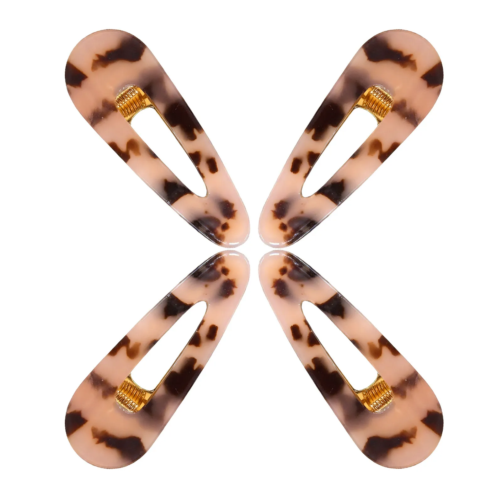 4Pcs Vintage Water Droplet Hair Pins Retro Tortoiseshell Design Plastic Barrettes for Women Girls Strong Grip Elegant Styling
4Pcs Vintage Water Droplet Hair Pins Retro Tortoiseshell Design Plastic Barrettes for Women Girls Strong Grip Elegant Styling