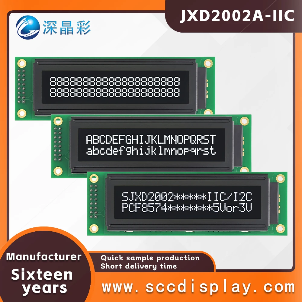Отличная длинная полоса IIC/I2C, 20*2 символов, матричный экран JXD2002A-IIC VA, белый, отрицательный, с подсветкой, модуль LCM дисплея
Отличная длинная полоса IIC/I2C, 20*2 символов, матричный экран JXD2002A-IIC VA, белый, отрицательный, с подсветкой, модуль LCM дисплея