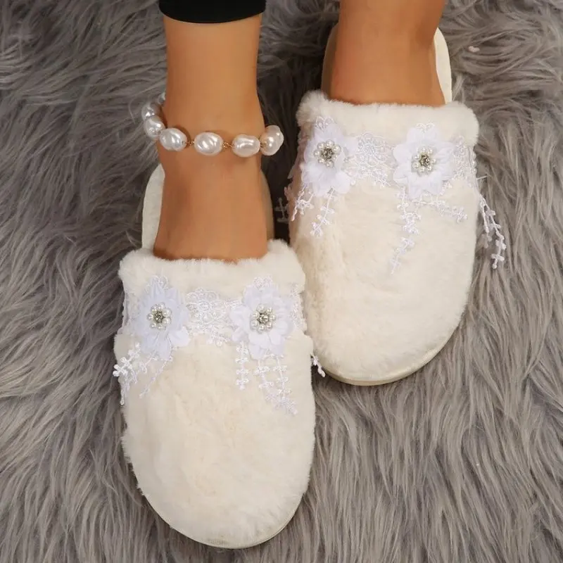 Women's Shoes In Autumn And Winter Wear Cotton Slippers Fashion Faux Fur Slippers Indoor Home Floor Fashion Shoes Plus Size 41
Women's Shoes In Autumn And Winter Wear Cotton Slippers Fashion Faux Fur Slippers Indoor Home Floor Fashion Shoes Plus Size 41