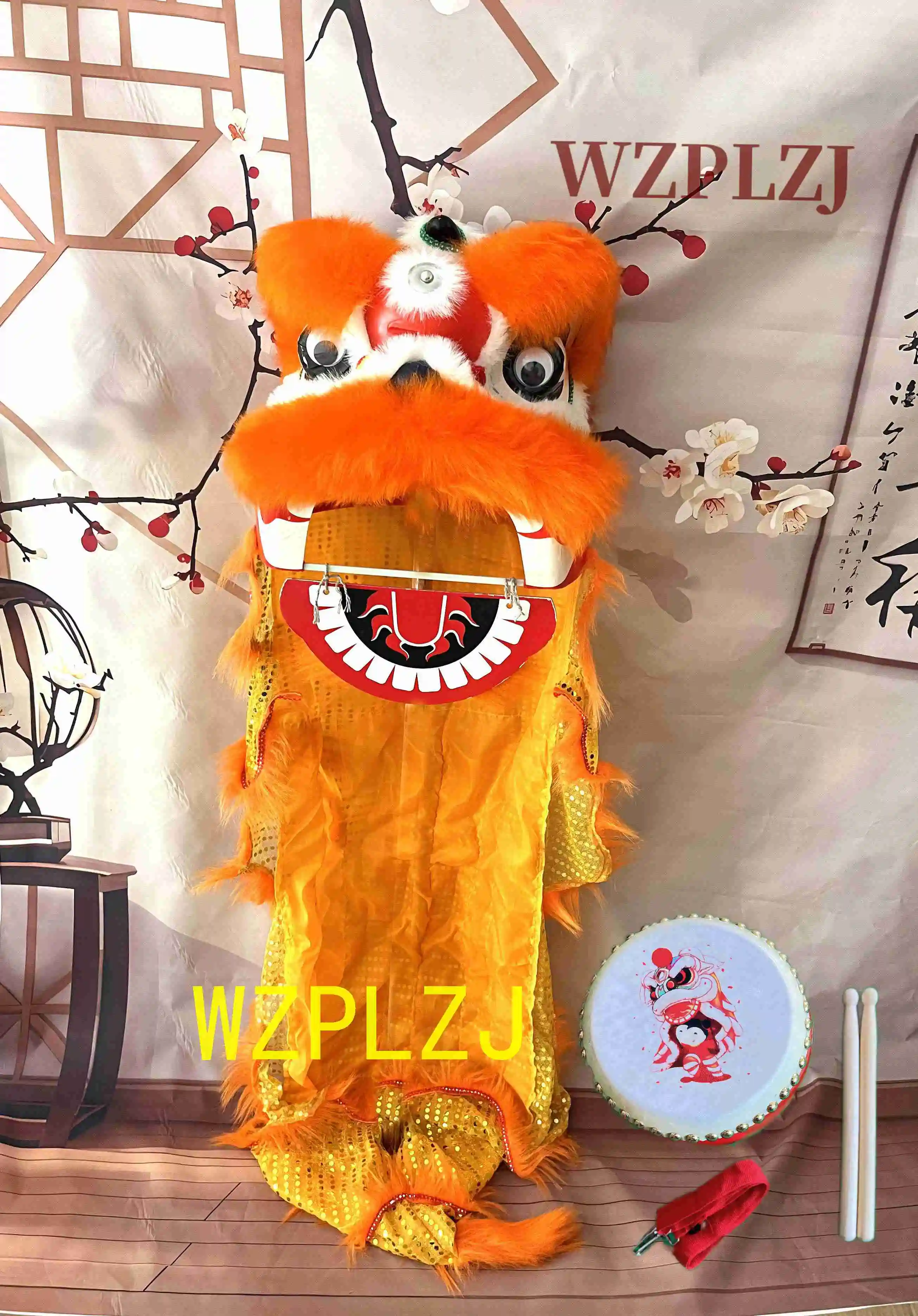 Классический 12-дюймовый танцевальный костюм льва с игрушкой-барабаном для детей от 3 до 3 лет, для мальчиков и девочек, для выступлений на день рождения, для спортивной карнавальной сцены
Классический 12-дюймовый танцевальный костюм льва с игрушкой-барабаном для детей от 3 до 3 лет, для мальчиков и девочек, для выступлений на день рождения, для спортивной карнавальной сцены