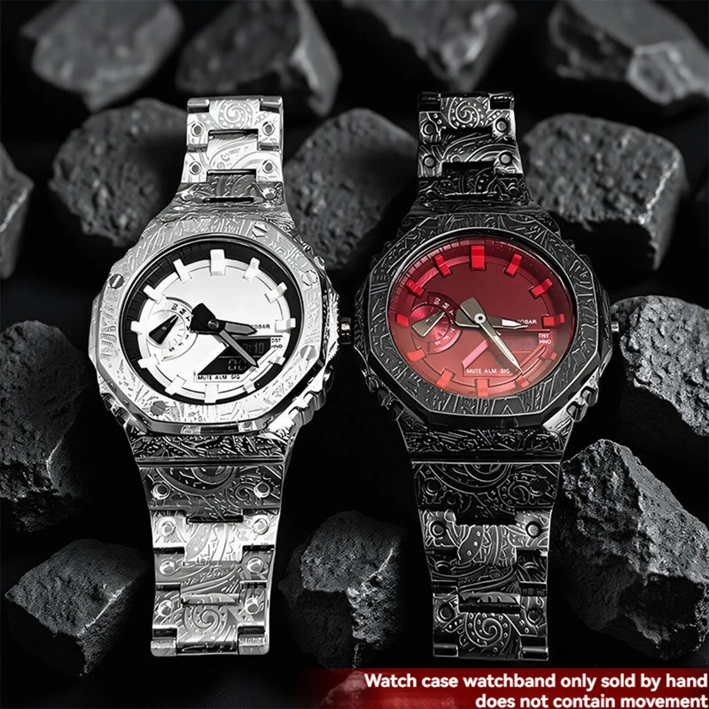 Modified Ga 2100 Stainless Steel Case Strap For Casio G-SHOCK GA-B2100 GA-2100/2110 Retro relievo metal Set watch accessories
Modified Ga 2100 Stainless Steel Case Strap For Casio G-SHOCK GA-B2100 GA-2100/2110 Retro relievo metal Set watch accessories