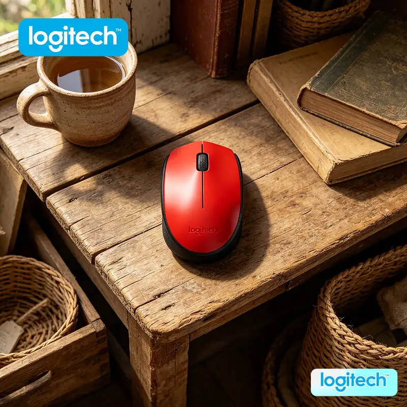 Accurate-Operation Logitech M170 Wireless Optical Mouse 2.4GHz 10m Range 12-Month Battery for Office Home Gaming Use
Accurate-Operation Logitech M170 Wireless Optical Mouse 2.4GHz 10m Range 12-Month Battery for Office Home Gaming Use