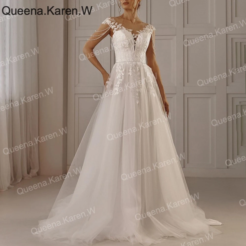 Elegant A line Wedding Dress off-the-shoulder lace applique bride dress robe de mariee A line Wedding Bridal Gown
Elegant A line Wedding Dress off-the-shoulder lace applique bride dress robe de mariee A line Wedding Bridal Gown