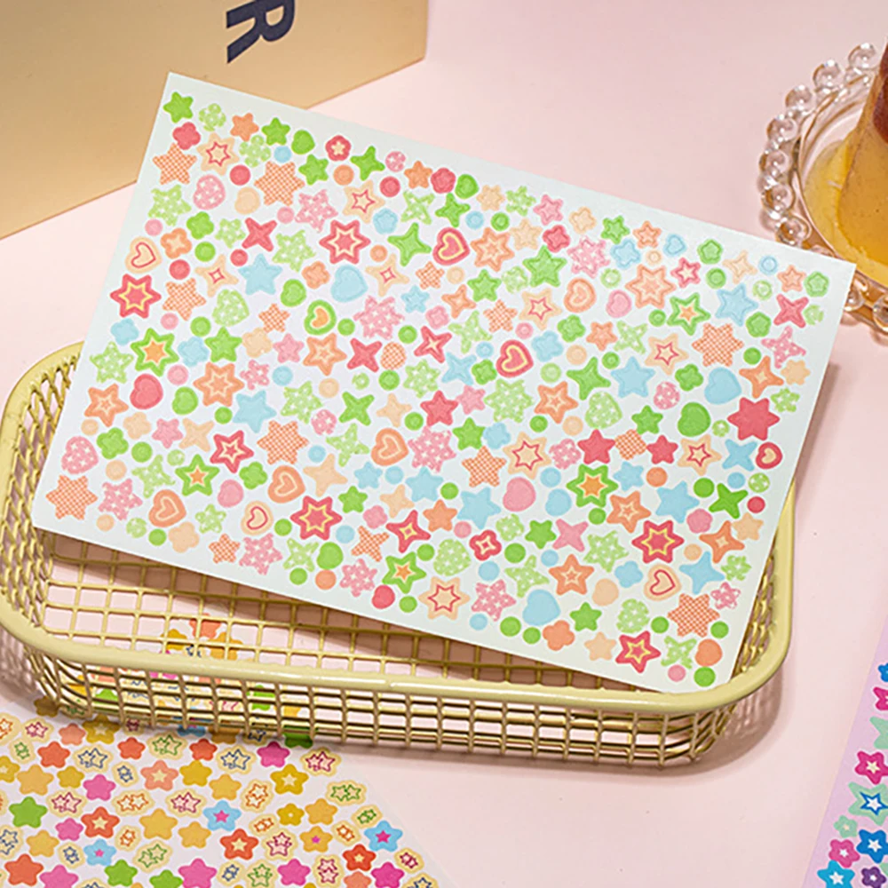 6 sheets Kawaii Star Convenience Store Series Die Cutting Stickers DIY Scrapbook Decoration Album Diary Aesthetics Stationery
6 sheets Kawaii Star Convenience Store Series Die Cutting Stickers DIY Scrapbook Decoration Album Diary Aesthetics Stationery