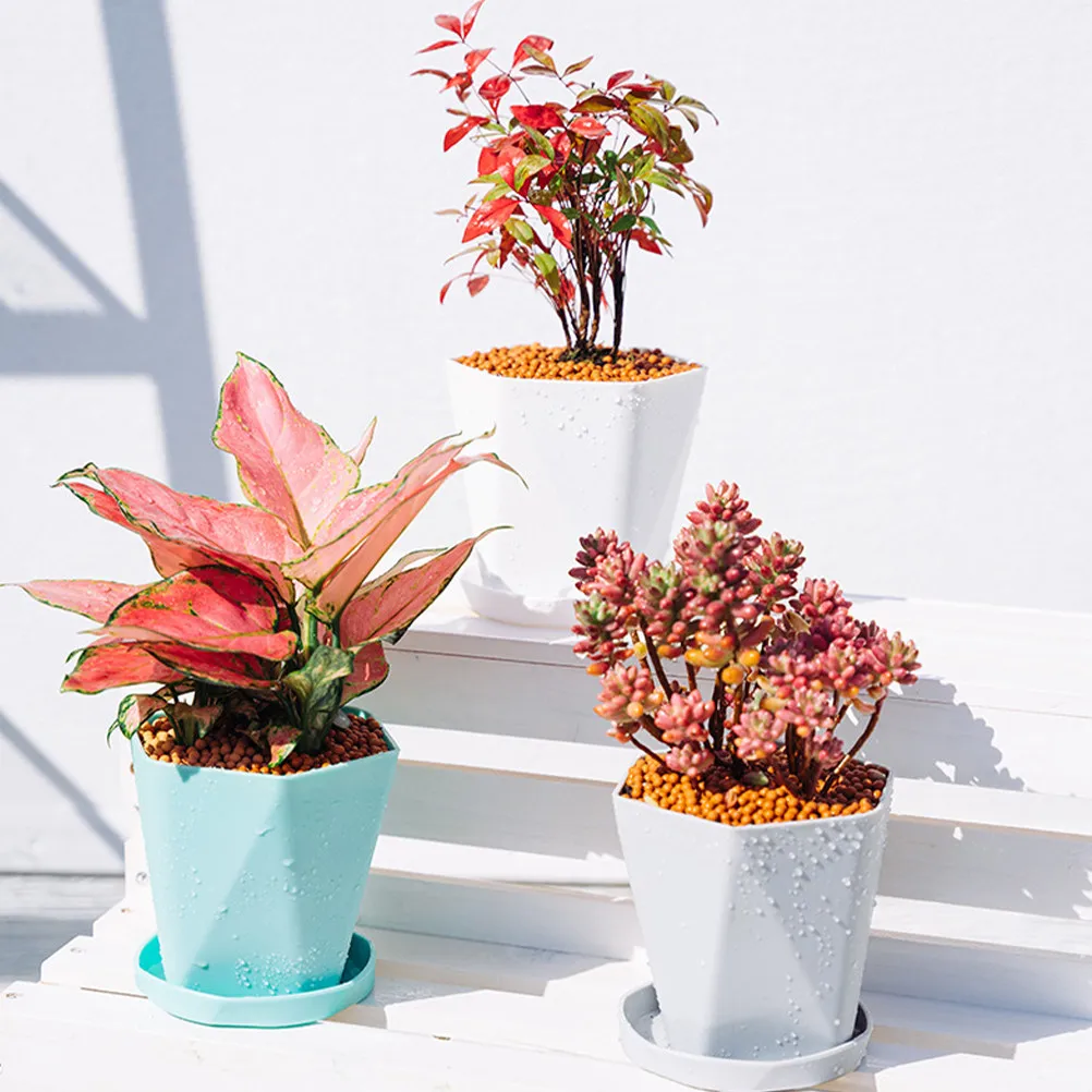 6pcs Nordic Flower Pot Set Plastic Planting Pots With Drainage Holes For Indoor Outdoor Balcony Garden Succulents Nursery
6pcs Nordic Flower Pot Set Plastic Planting Pots With Drainage Holes For Indoor Outdoor Balcony Garden Succulents Nursery