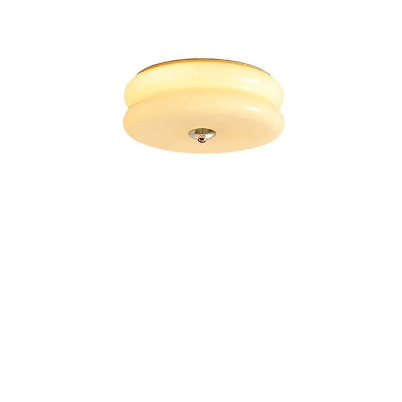 Cream wind bedroom study ceiling lamp, causeway burning glass medieval French retro room lamp
Cream wind bedroom study ceiling lamp, causeway burning glass medieval French retro room lamp