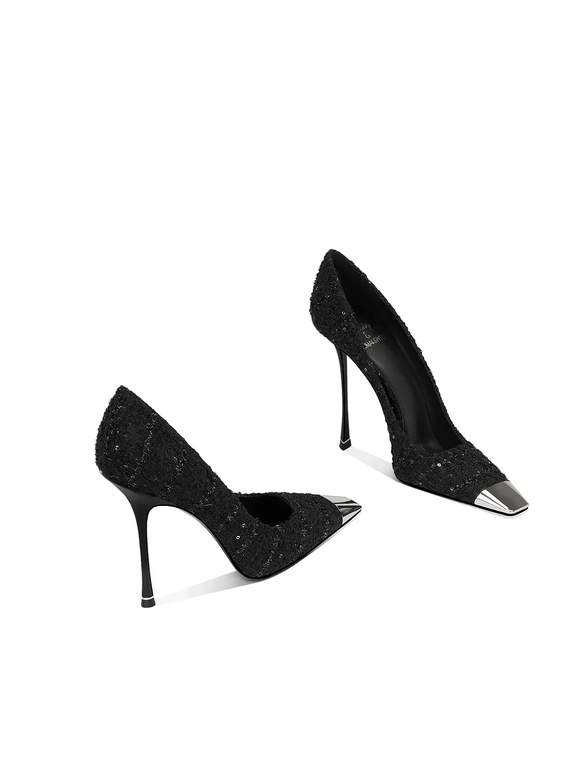 2025 Spring and Autumn New Women's High Heels Black Square Head Thin Heel Fashion Formal Women's Shoes
2025 Spring and Autumn New Women's High Heels Black Square Head Thin Heel Fashion Formal Women's Shoes