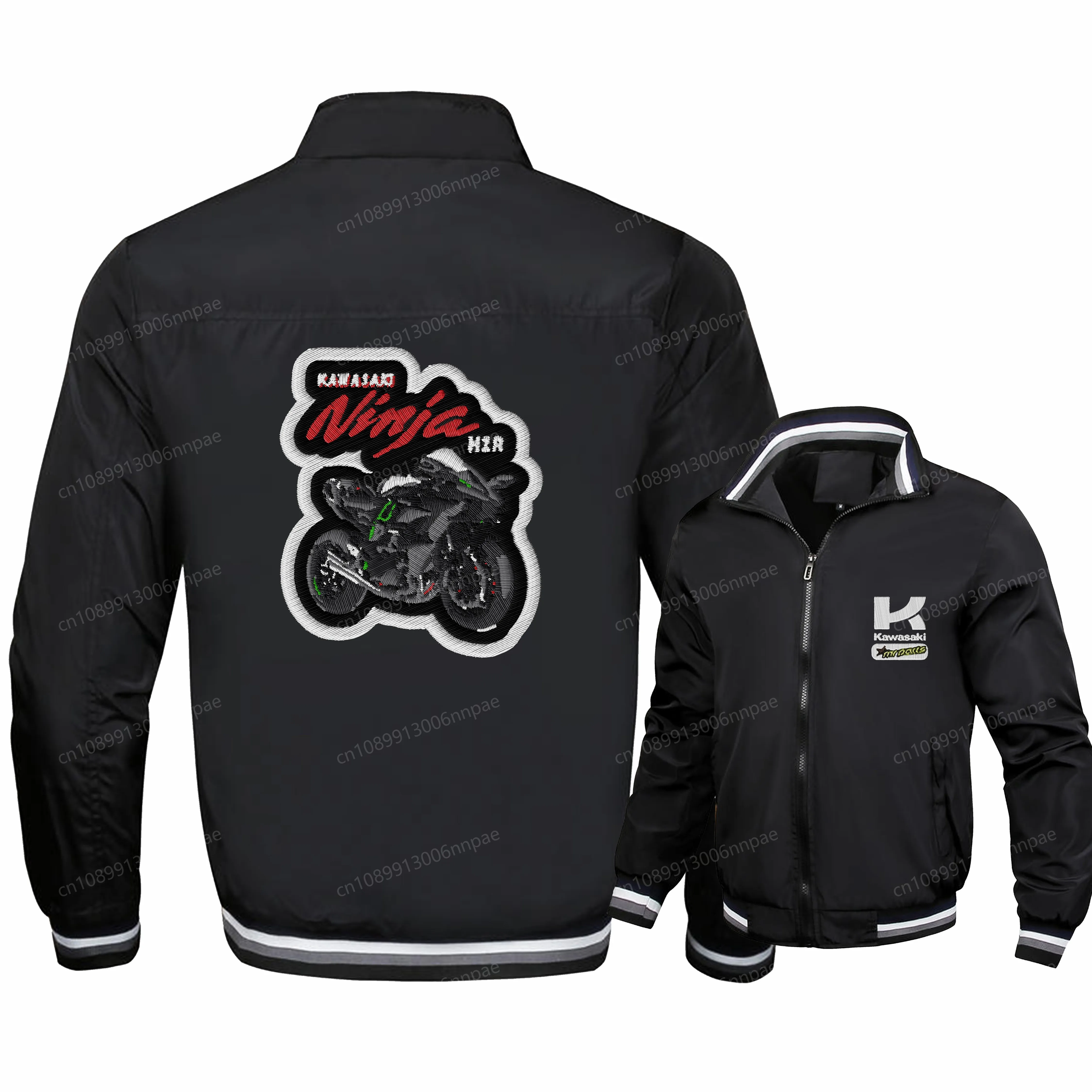 Motorcyclist Jacket Motorcycle Uniform Embroidery Kawasaki 3D Printing Men's Clothes Jackets for Man Zip Up Sports Coat Clothing
Motorcyclist Jacket Motorcycle Uniform Embroidery Kawasaki 3D Printing Men's Clothes Jackets for Man Zip Up Sports Coat Clothing
