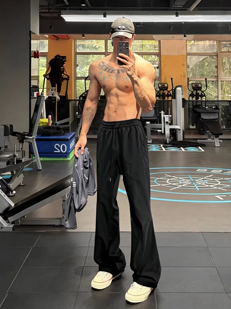 Quick Dry Soft Fitness Pants Men's Summer Cleanfit Training Trousers Sporty Micro Flared Casual Pants Polyester Fiber
Quick Dry Soft Fitness Pants Men's Summer Cleanfit Training Trousers Sporty Micro Flared Casual Pants Polyester Fiber