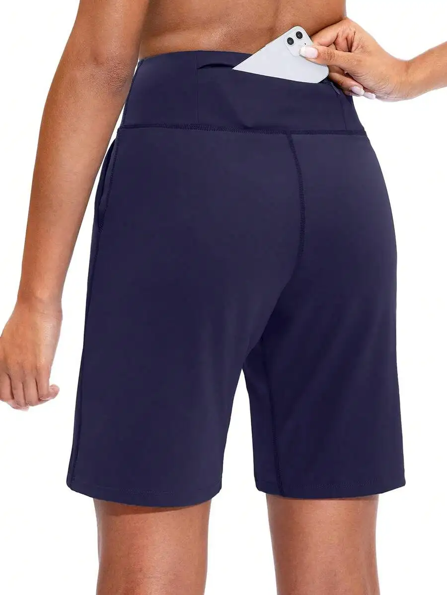 Womens 9 Inch High Waisted Athletic Shorts With Pockets Workout Running Gym Casual
Womens 9 Inch High Waisted Athletic Shorts With Pockets Workout Running Gym Casual