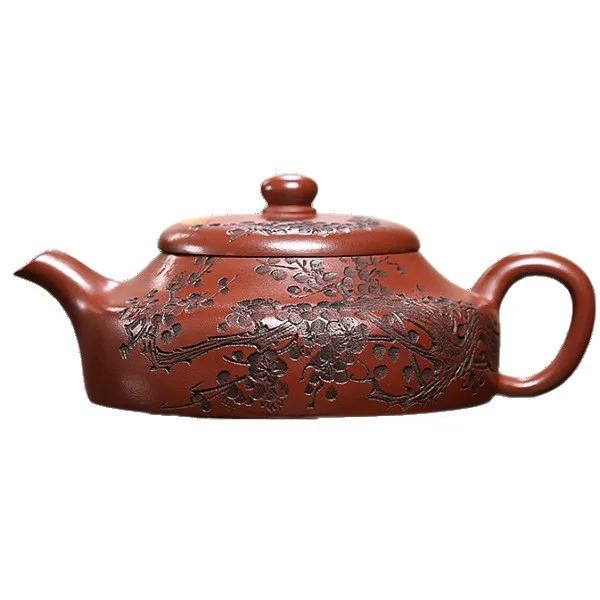Raw ore dragon blood sand, handmade purple clay pot, teapot household, tea maker
Raw ore dragon blood sand, handmade purple clay pot, teapot household, tea maker