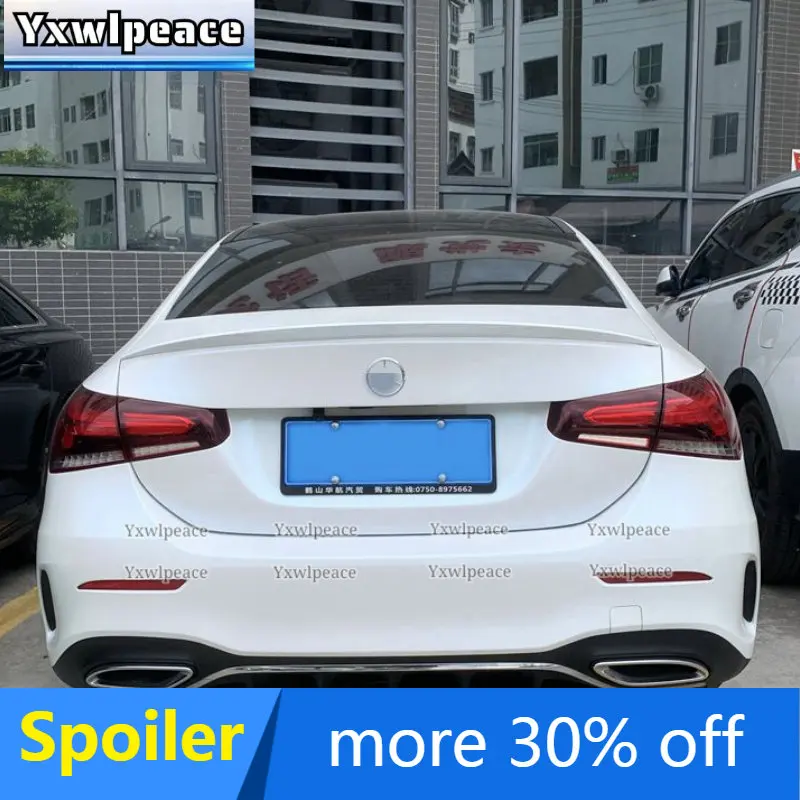 For Mercedes-Benz A-Class W177 Spoiler A180 A200 2019 2020 2021 ABS Plastic Primer Color AMG Style Trunk Lip Spoiler Car Styling
For Mercedes-Benz A-Class W177 Spoiler A180 A200 2019 2020 2021 ABS Plastic Primer Color AMG Style Trunk Lip Spoiler Car Styling