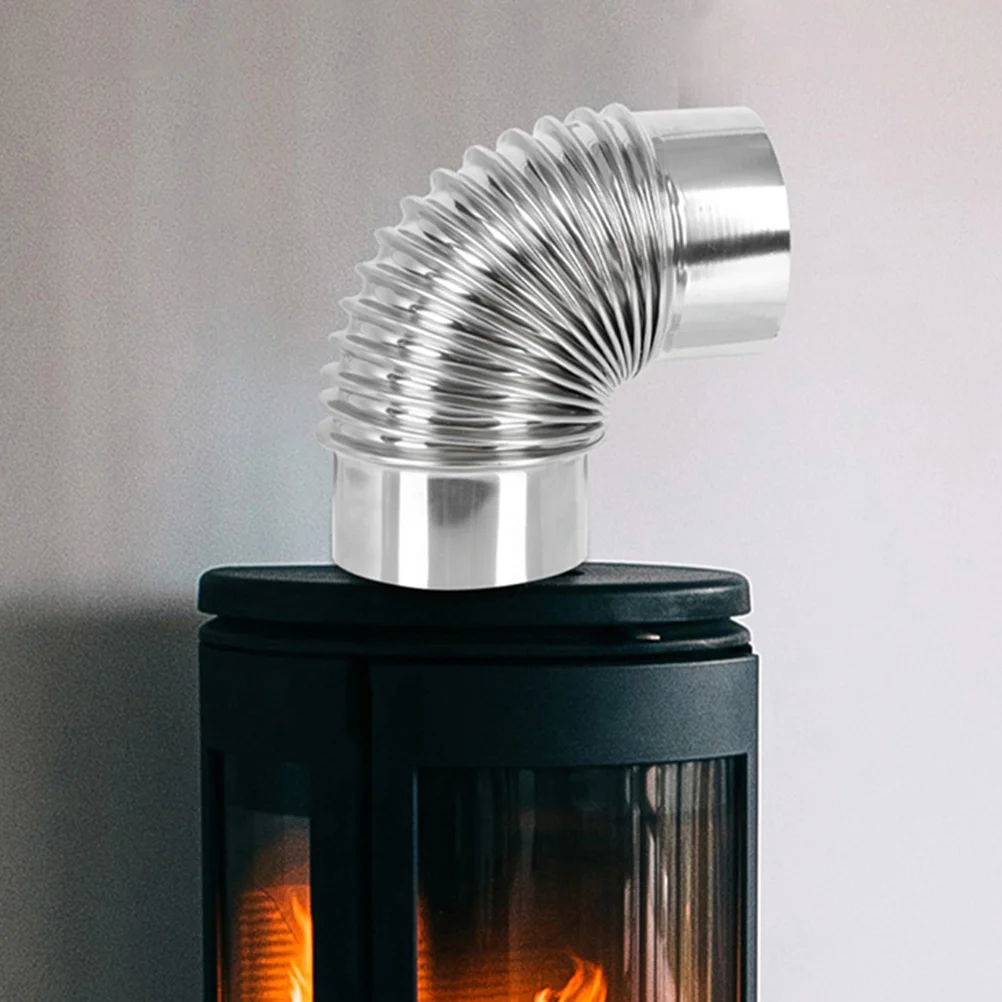 Elbow 90 Degree Stove Flue Extension Metal Exhaust Chimney Air Wind Wood Kit 6 Inch Stainless Steel Hose
Elbow 90 Degree Stove Flue Extension Metal Exhaust Chimney Air Wind Wood Kit 6 Inch Stainless Steel Hose