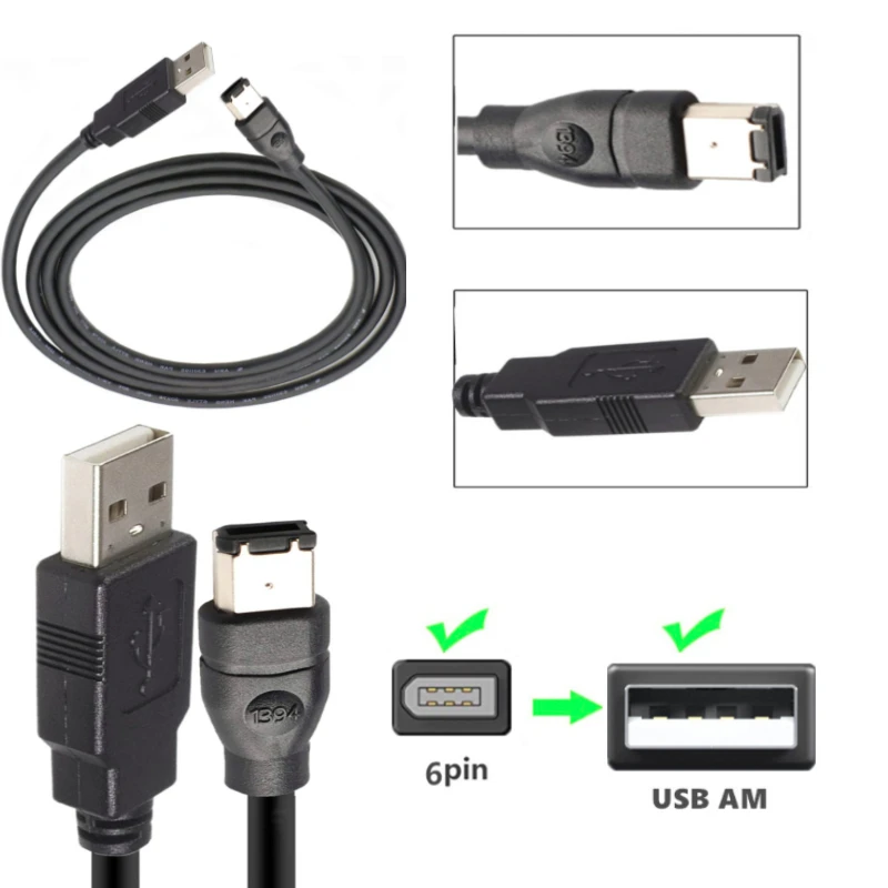 Usb 1394 кабель Линия IEEE400 Firewire 6Pin 1394 USB шнур провод для подключения звуковой карты Usb2.0 штекер 1394 6Pin штекер Адаптер кабель 6P
Usb 1394 кабель Линия IEEE400 Firewire 6Pin 1394 USB шнур провод для подключения звуковой карты Usb2.0 штекер 1394 6Pin штекер Адаптер кабель 6P