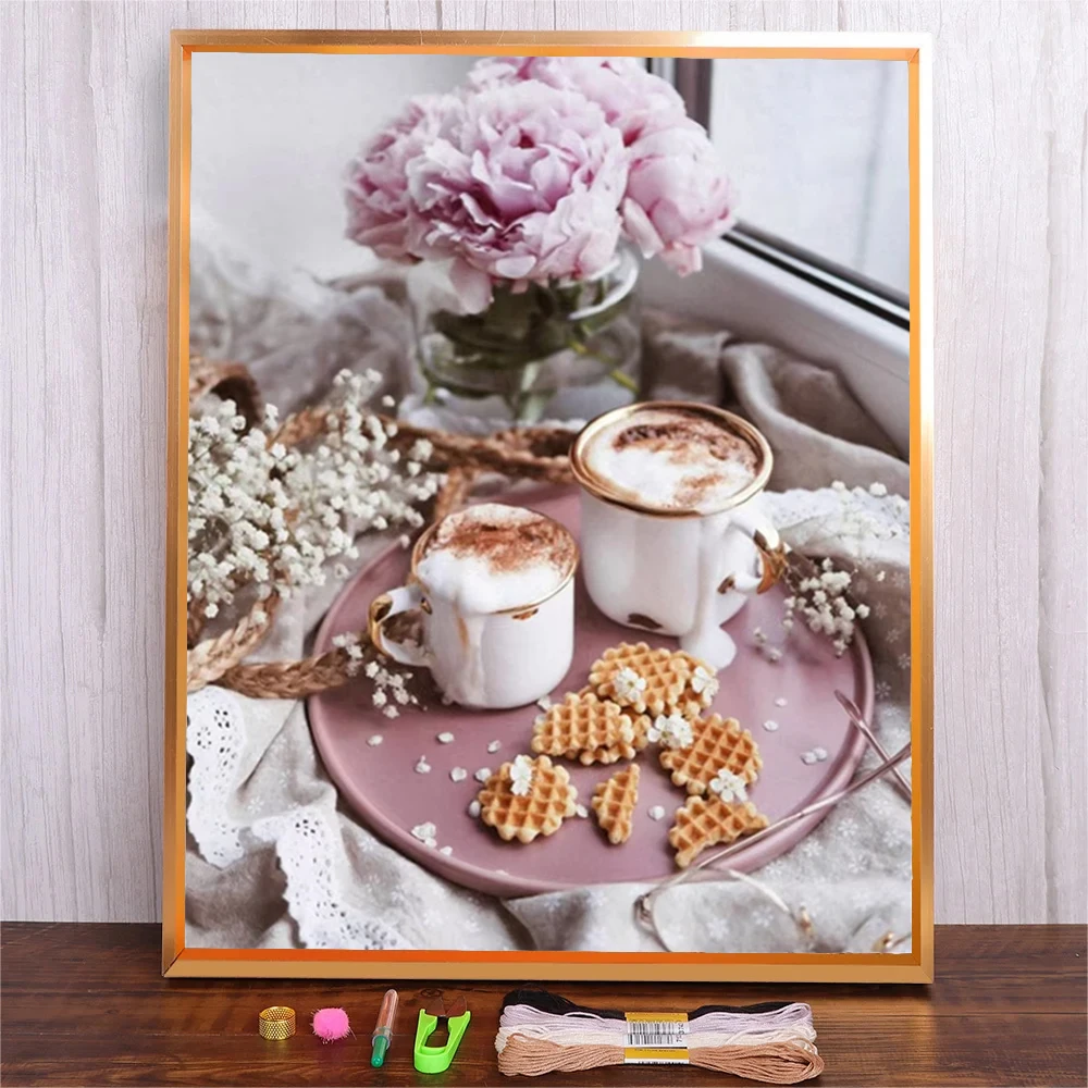 DIY Cotton Thread Cross Stitch Set For Beginner Art Craft Home Decor Embroidery Set Landscape Prints Embroidery Starter Kit
DIY Cotton Thread Cross Stitch Set For Beginner Art Craft Home Decor Embroidery Set Landscape Prints Embroidery Starter Kit