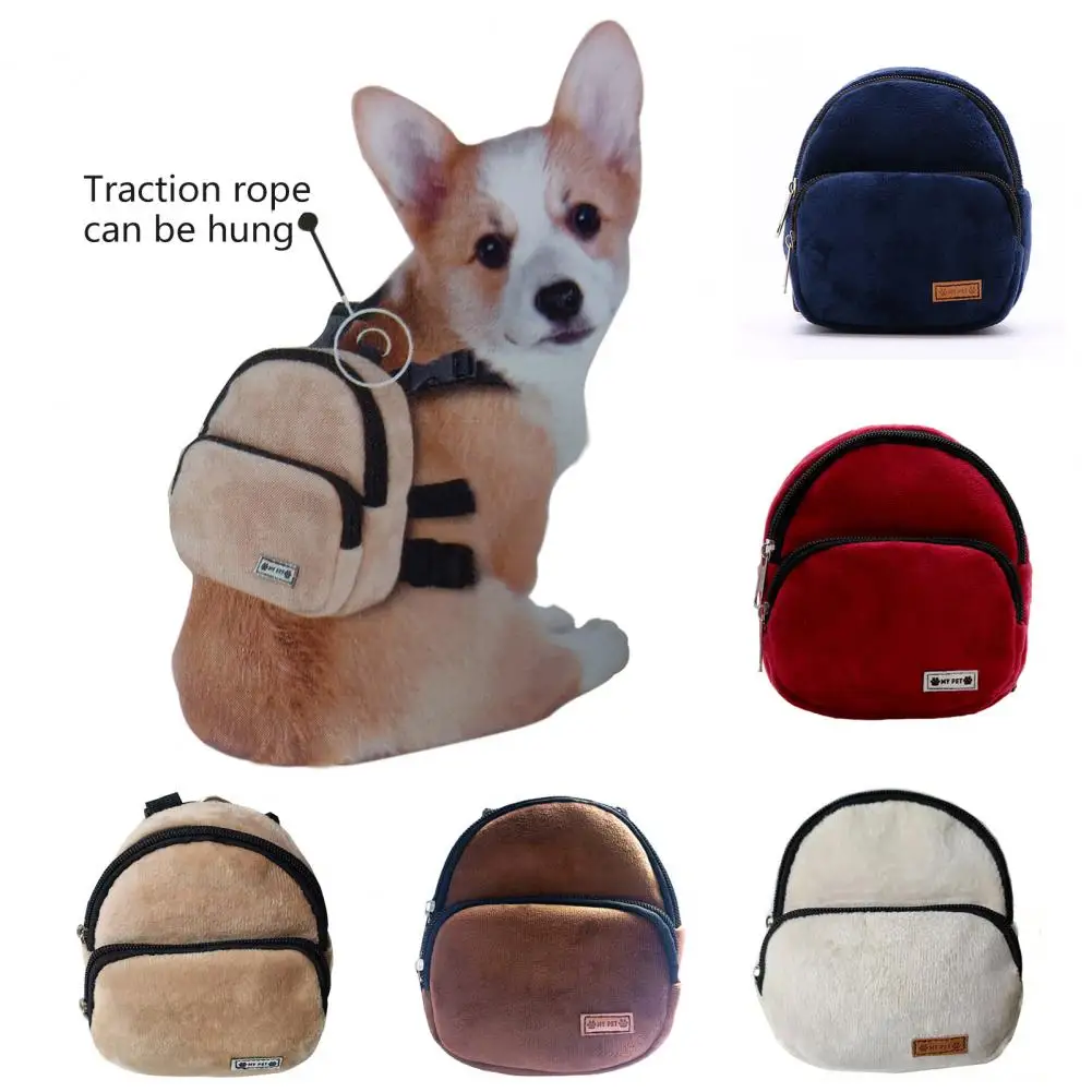 Dog Harness Backpack with Zipper Adjustable Quick Release Mini Size Outdoor Walking Pet Self Carrier Bag Cute Pet Backpack
Dog Harness Backpack with Zipper Adjustable Quick Release Mini Size Outdoor Walking Pet Self Carrier Bag Cute Pet Backpack