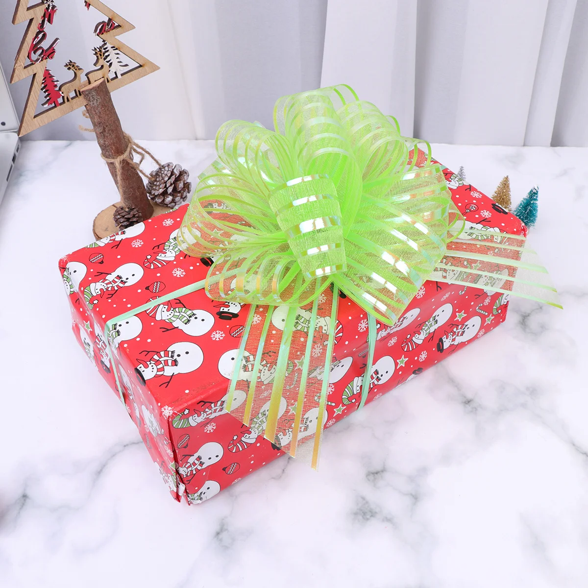 10pcs Hand Pull Bows Thickened Ribbon For Gift Wedding Party Decorations Christmas String Bows Decoration Supplies
10pcs Hand Pull Bows Thickened Ribbon For Gift Wedding Party Decorations Christmas String Bows Decoration Supplies