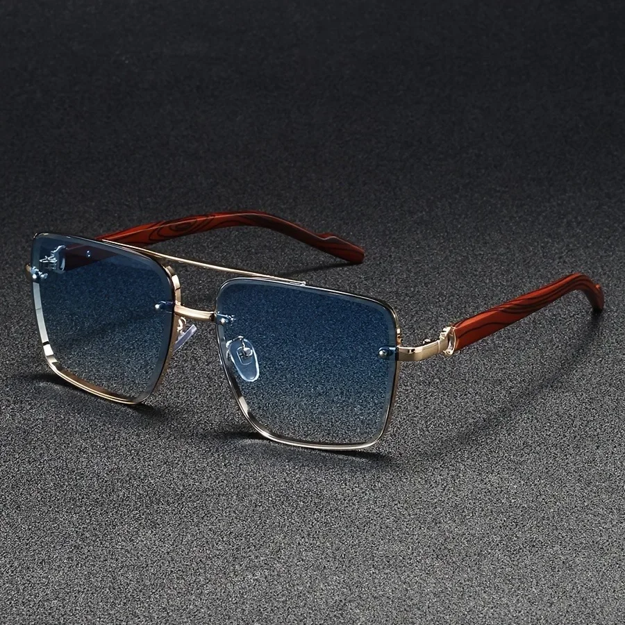Fashion Retro Square Metal Shades Women's Original Brand Design Driving Sunglasses New Double Bridge Pilot Sun Glasses
Fashion Retro Square Metal Shades Women's Original Brand Design Driving Sunglasses New Double Bridge Pilot Sun Glasses