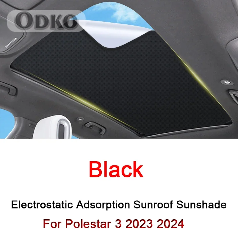 Car Electrostatic Adsorption Sunroof Sunshade Cover For Polestar 3 2023 2024 2025 Heat Insulation Skylight Sticker Accessories
Car Electrostatic Adsorption Sunroof Sunshade Cover For Polestar 3 2023 2024 2025 Heat Insulation Skylight Sticker Accessories