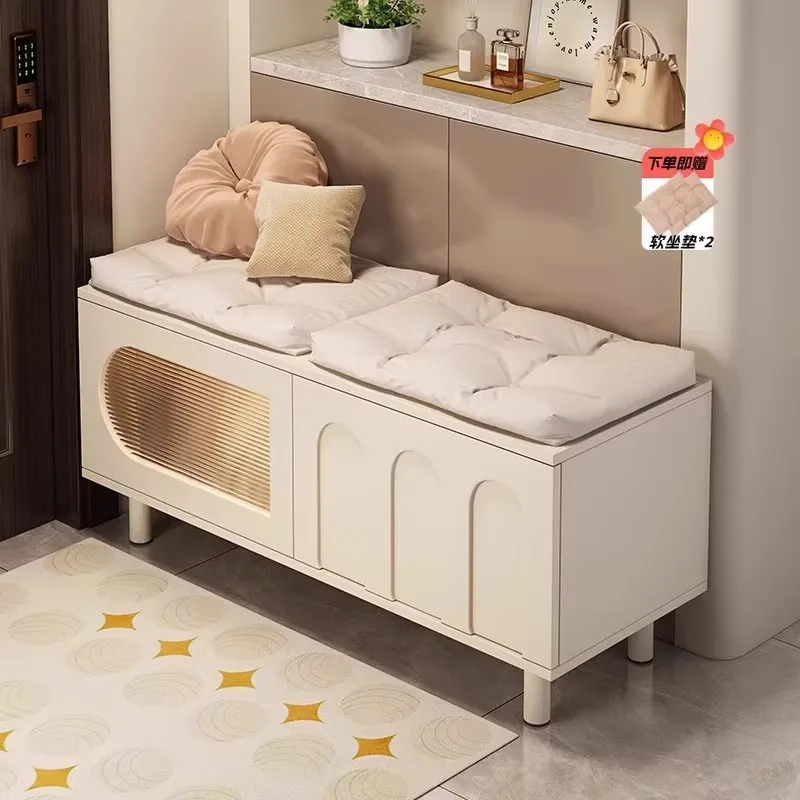 Shoe change stool door household cream wind small apartment can sit shoe cabinet entrance entrance shoe cabinet sitting stool in
Shoe change stool door household cream wind small apartment can sit shoe cabinet entrance entrance shoe cabinet sitting stool in