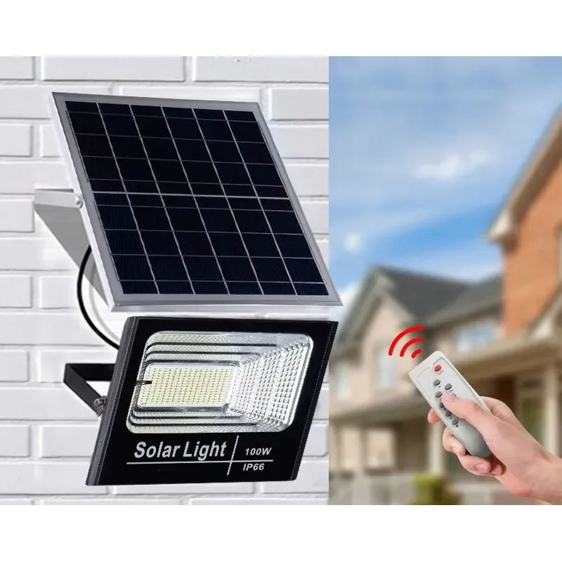 Outdoor Waterproof IP65 Solar Flood Lights 60W-400W SMD 2835 LED LiFePO4 Battery 6000K Daylight 120 Beam Angle for Gardens
Outdoor Waterproof IP65 Solar Flood Lights 60W-400W SMD 2835 LED LiFePO4 Battery 6000K Daylight 120 Beam Angle for Gardens