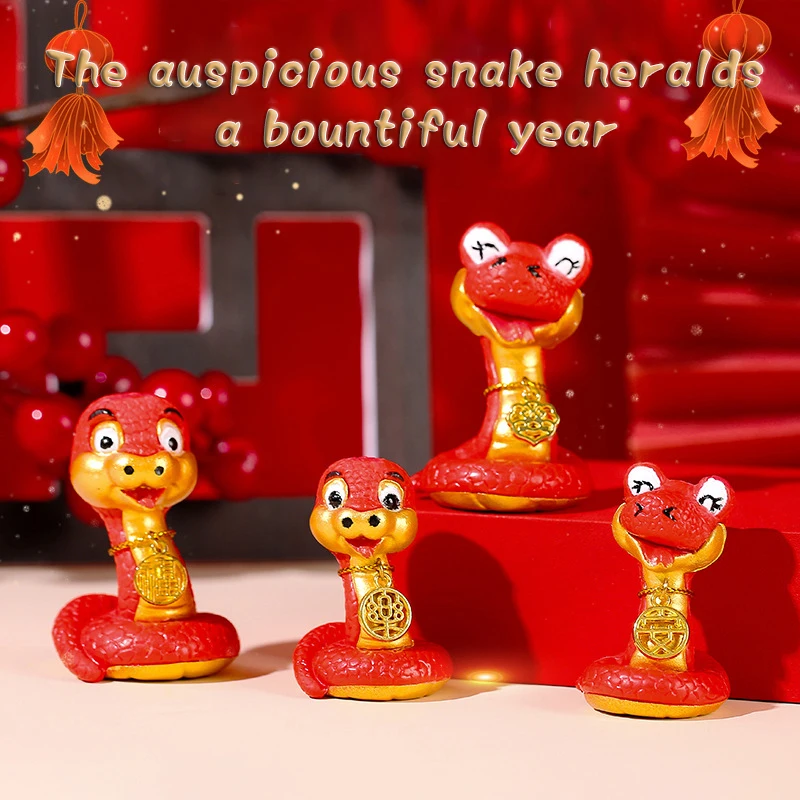 1/4Pcs 2025 Year Of The Snake Mini Ornament Zodiac Snake Figurine Micro Landscape Home Desktop Car Interior Accessories-B2
1/4Pcs 2025 Year Of The Snake Mini Ornament Zodiac Snake Figurine Micro Landscape Home Desktop Car Interior Accessories-B2