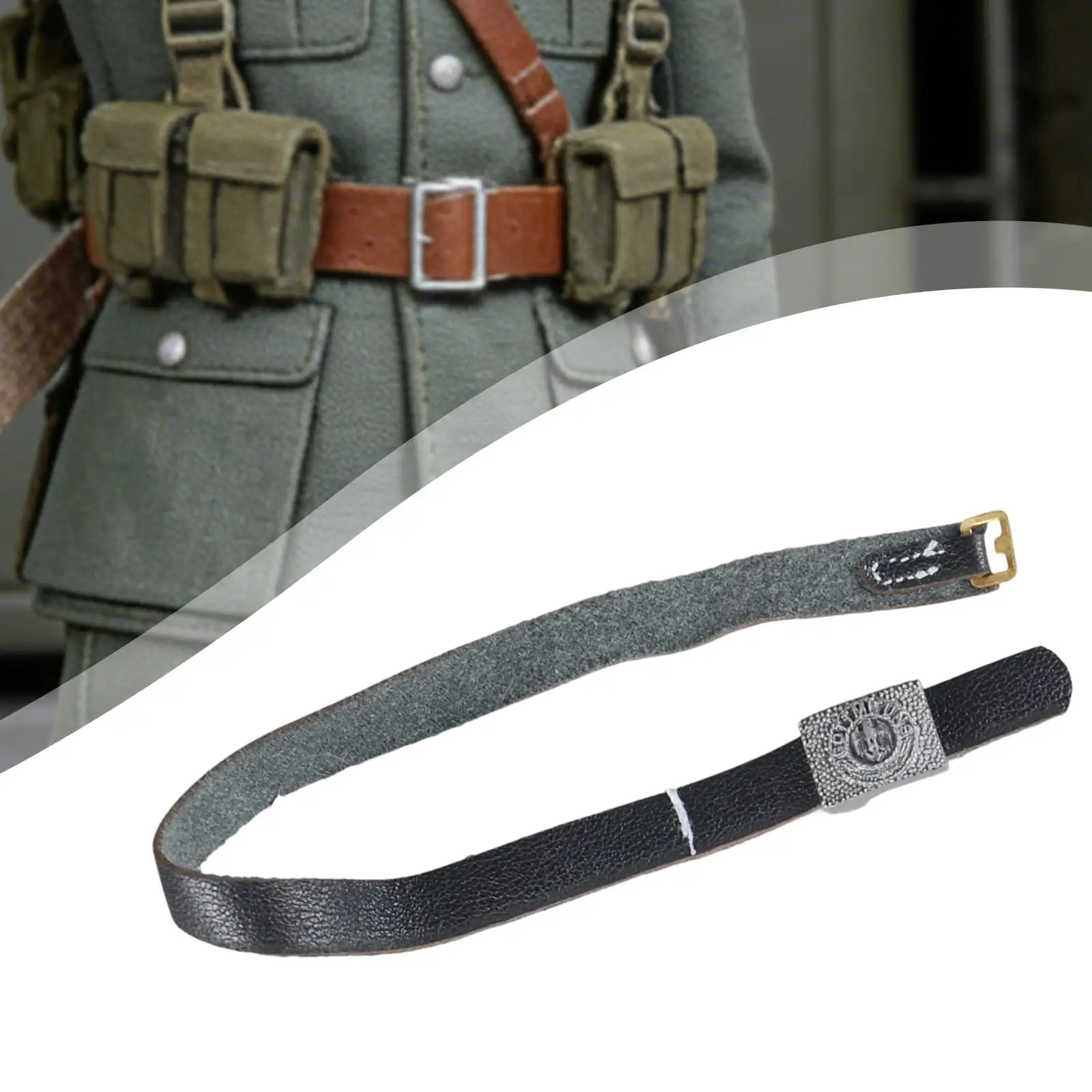 1 6 Scale Miniature Figure Belt Faux Leather Doll Belt Metal Buckle Action Figure Costume for
1 6 Scale Miniature Figure Belt Faux Leather Doll Belt Metal Buckle Action Figure Costume for