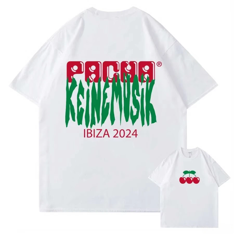 2025 Summer Keinemusik X Pacha T Shirt Men's Women Streetwear Cotton Short Sleeve Tee Hip Hop Sportwear Oversized Casual Tops
2025 Summer Keinemusik X Pacha T Shirt Men's Women Streetwear Cotton Short Sleeve Tee Hip Hop Sportwear Oversized Casual Tops