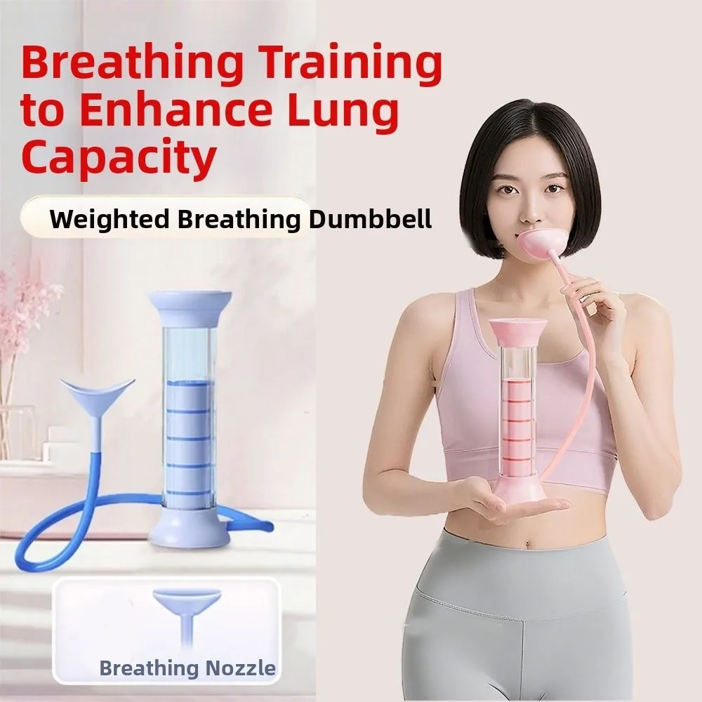 Adjustable Resistance Breathing Dumbbell Trainer Ergonomic Design Practical Lung Capacity Expander With Counter Deep Breathing
Adjustable Resistance Breathing Dumbbell Trainer Ergonomic Design Practical Lung Capacity Expander With Counter Deep Breathing