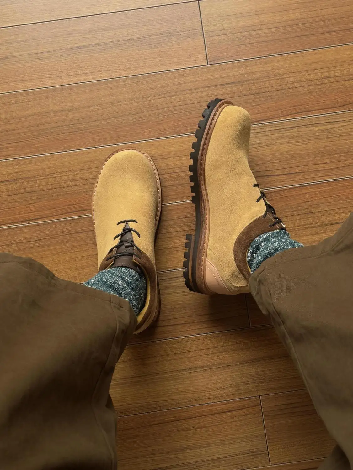Retro Work Shoes Thick Bottom Large Head Trendy Leather Men Commuting Low Boots Heightening Yellow Boots Men
Retro Work Shoes Thick Bottom Large Head Trendy Leather Men Commuting Low Boots Heightening Yellow Boots Men