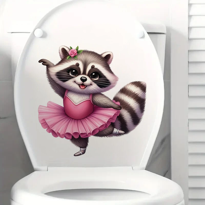 Pretty Dacing Raccoon Wall Stickers for Bedroom Entryway Living Room Porch Decoration ,Self-Adhesive Wall Decals Poster
Pretty Dacing Raccoon Wall Stickers for Bedroom Entryway Living Room Porch Decoration ,Self-Adhesive Wall Decals Poster