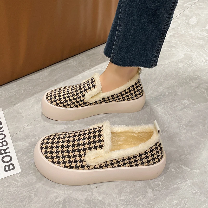 Shoes Woman 2024 Slip-on Casual Female Sneakers Loafers Fur Flats Clogs Platform Modis New Slip on Dress Winter Creepers Cute Ru
Shoes Woman 2024 Slip-on Casual Female Sneakers Loafers Fur Flats Clogs Platform Modis New Slip on Dress Winter Creepers Cute Ru