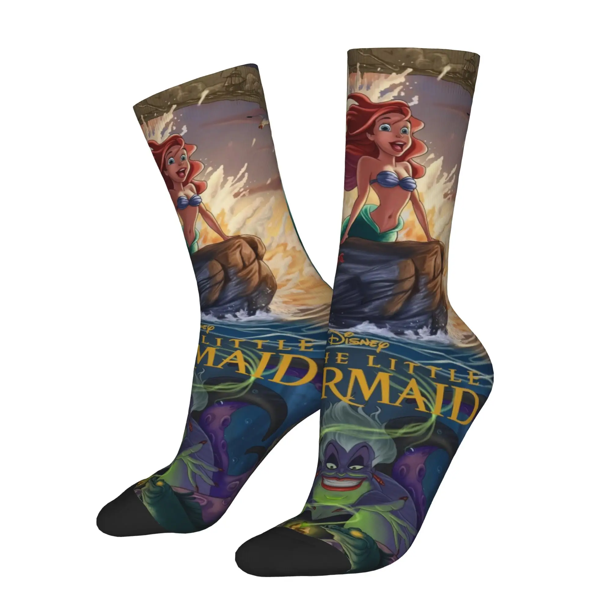 Funny Sock The Little Mermaid Hip Hop Seamless Pattern Printed Men Crew Socks Casual Men's Socks
Funny Sock The Little Mermaid Hip Hop Seamless Pattern Printed Men Crew Socks Casual Men's Socks