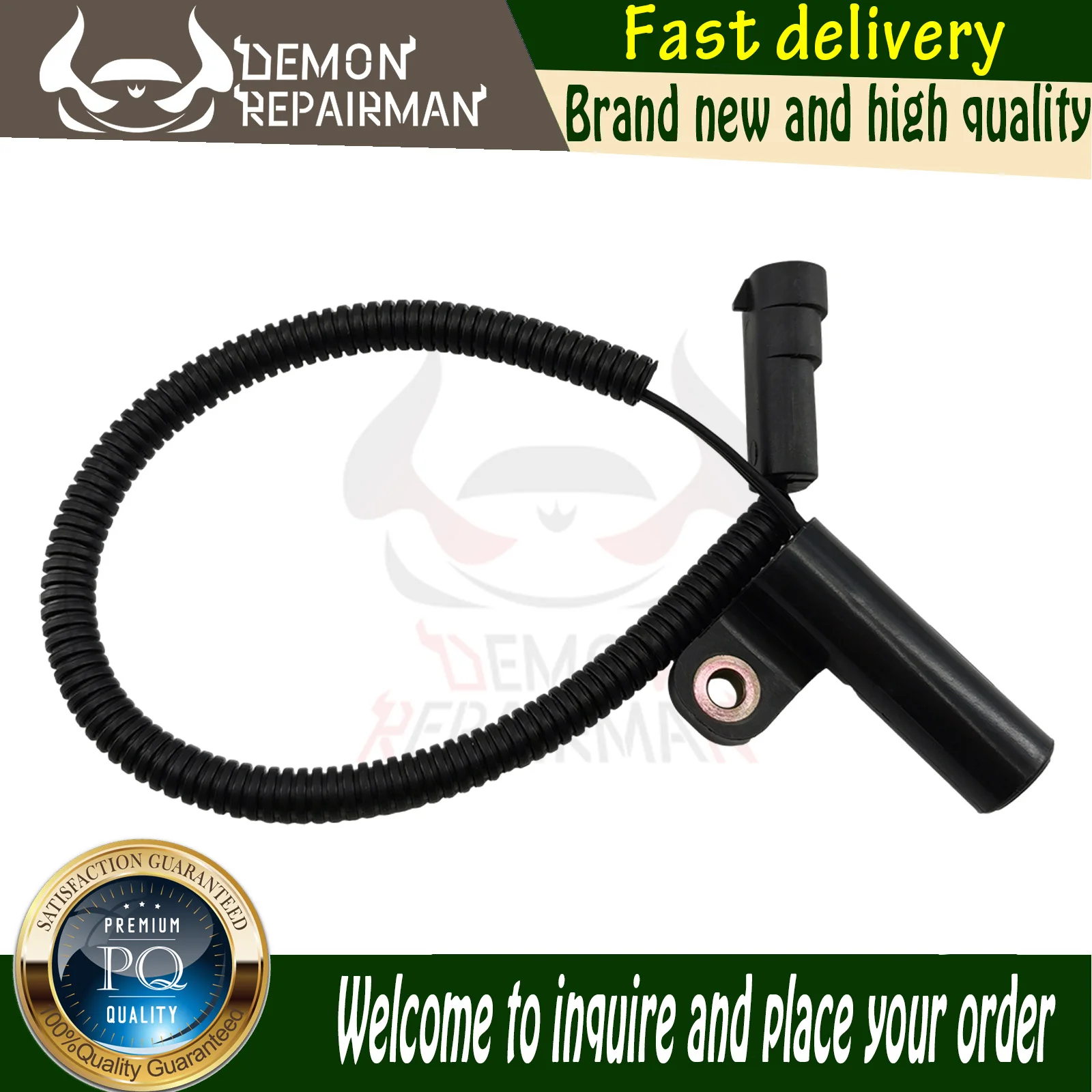 56027280 ADA107201 Crankshaft Angle Position Sensor Compatible With Jeep Cherokee Comanche 4L Wrangler 2.5L Grand Cherokee 5.2L
56027280 ADA107201 Crankshaft Angle Position Sensor Compatible With Jeep Cherokee Comanche 4L Wrangler 2.5L Grand Cherokee 5.2L