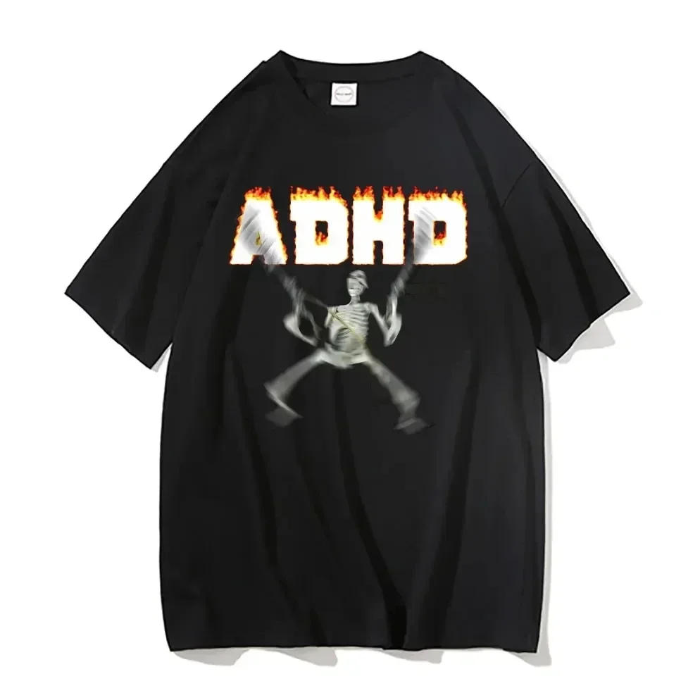 Adhd Skull Terrier T-shirt Classic retro humor Horror Funny Skull T-shirt Men's casual hip Hop summer loose print T-shirt
Adhd Skull Terrier T-shirt Classic retro humor Horror Funny Skull T-shirt Men's casual hip Hop summer loose print T-shirt