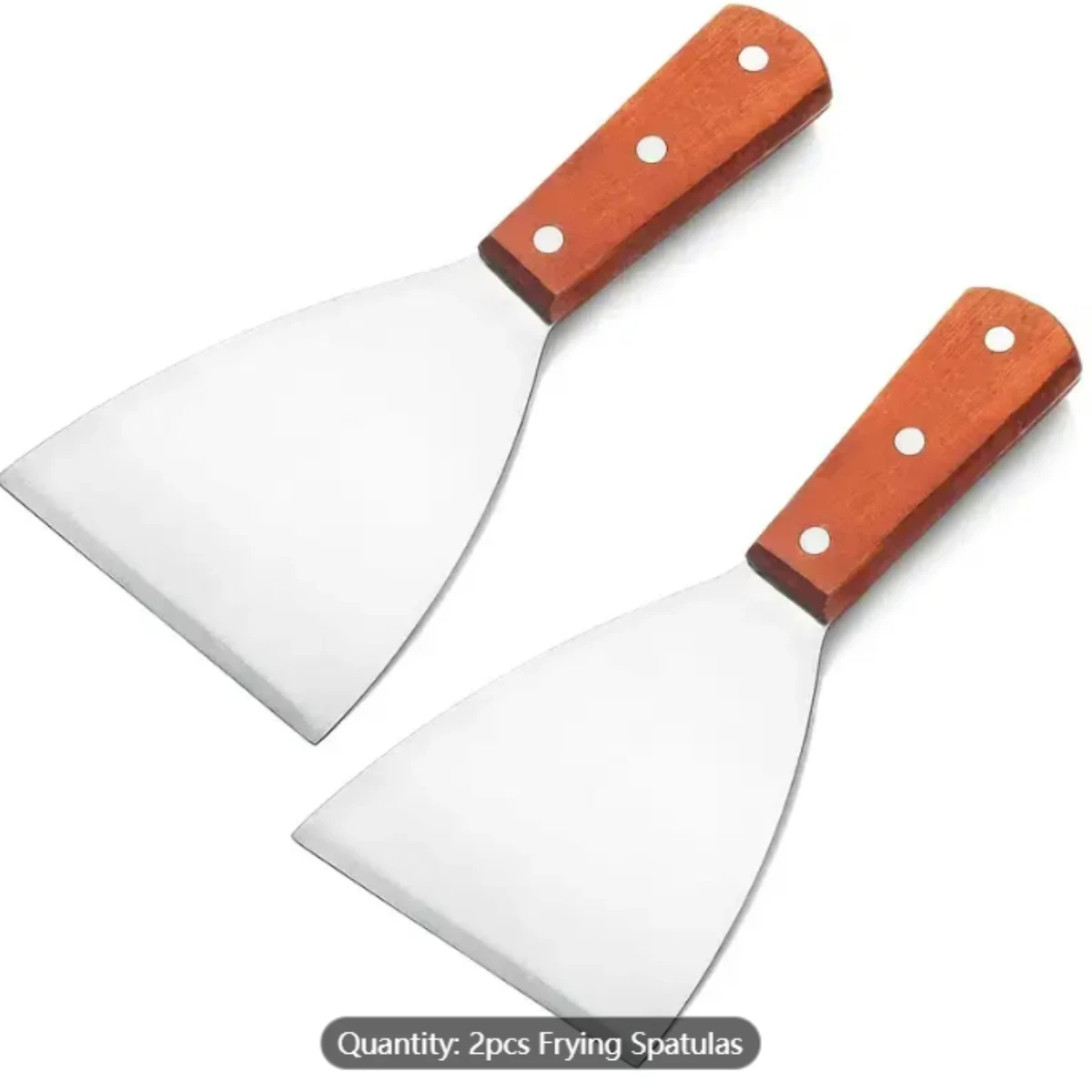 Grill Master 2-Piece Stainless Steel Spatula Set with Wooden Handles – Perfect for BBQ, Pizza, Steak & Iron Plate Cooking –
Grill Master 2-Piece Stainless Steel Spatula Set with Wooden Handles – Perfect for BBQ, Pizza, Steak & Iron Plate Cooking –