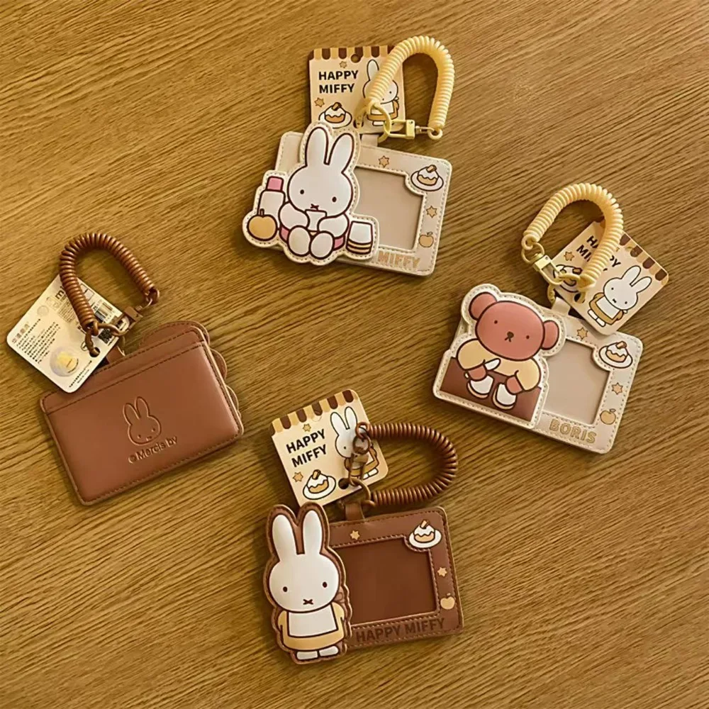 Cartoon Miffy Retractable Card Holder Cute Student Meal Card Cover Anti-lost Access Cards Case Portable ID Card Protector School
Cartoon Miffy Retractable Card Holder Cute Student Meal Card Cover Anti-lost Access Cards Case Portable ID Card Protector School