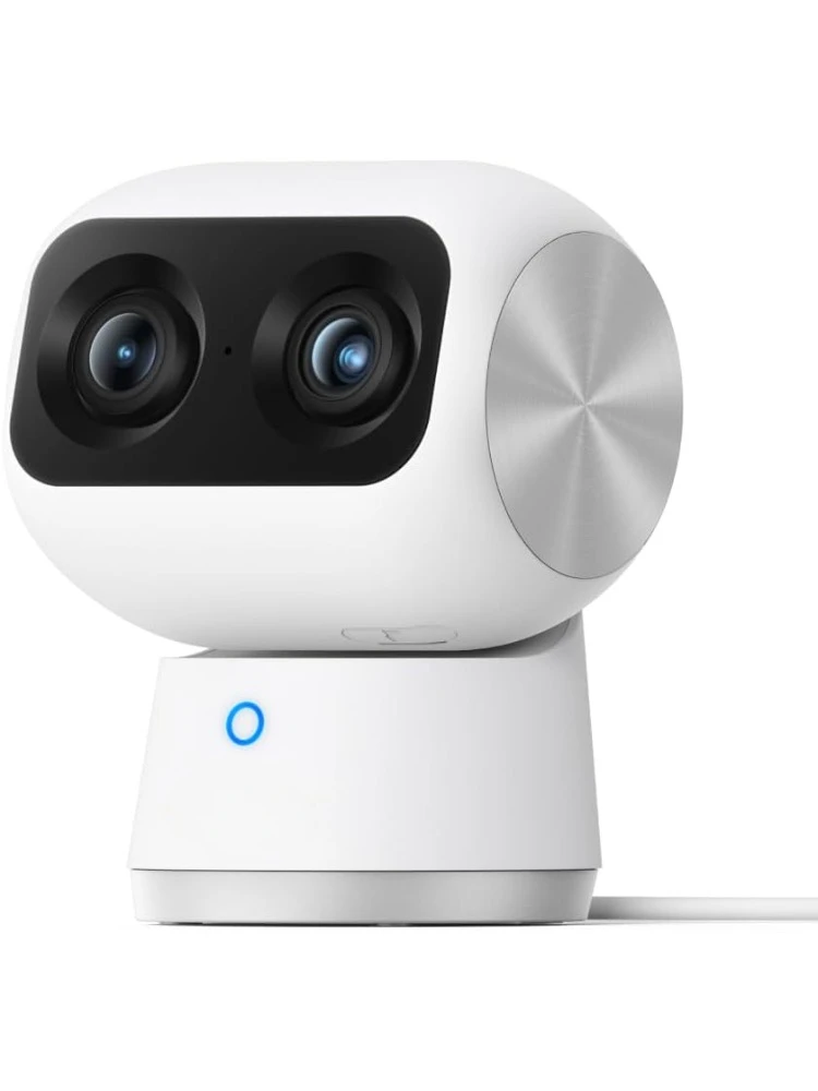 Indoor Cam S350, Dual Cameras, 4K UHD Security Camera with 8× Zoom, 360° Camera, Baby Monitor, Pet Camera, Human/Pet
Indoor Cam S350, Dual Cameras, 4K UHD Security Camera with 8× Zoom, 360° Camera, Baby Monitor, Pet Camera, Human/Pet