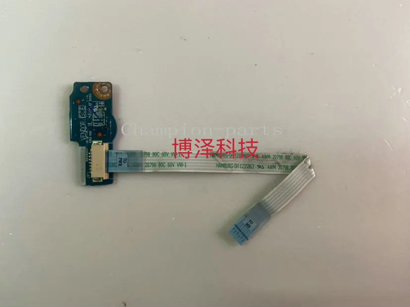 ORIGINAL FOR LENOVO Z51-70 LAPTOP SWITCH POWER BUTTON BOARD LS-C281P 90 DAYS WARRANTY
ORIGINAL FOR LENOVO Z51-70 LAPTOP SWITCH POWER BUTTON BOARD LS-C281P 90 DAYS WARRANTY