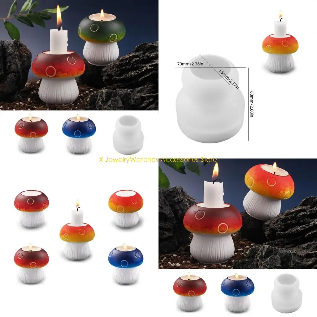 31KD Accessories Molds Holder Mold Mushroom Bracket Mold Silicone Texture Suitable for Candlestick
31KD Accessories Molds Holder Mold Mushroom Bracket Mold Silicone Texture Suitable for Candlestick